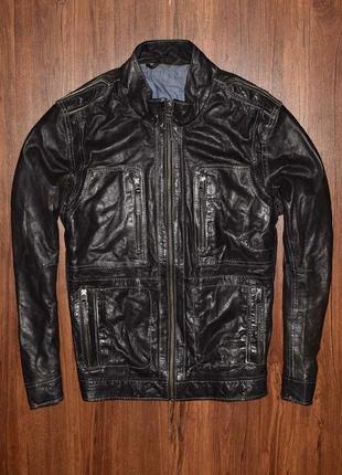 Nils sundstrom leather jacket мужская кожаная куртка