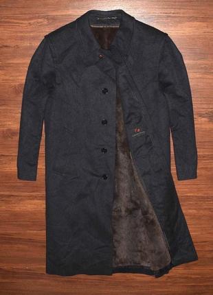 Gabriela frey cashmere coat мужское люксовое пальто на меху ка...