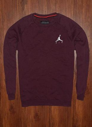 Nike jordan jumpman air fleece crew мужская кофта свитшот джордан