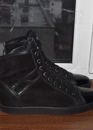 Hogan rebel high top sneakers bally женские кожаные кроссовки ...