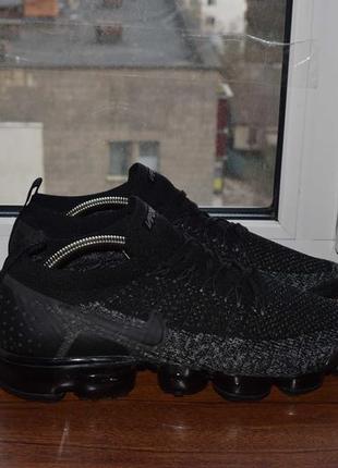 Nike air vapormax 2 black dark grey мужские кроссовки