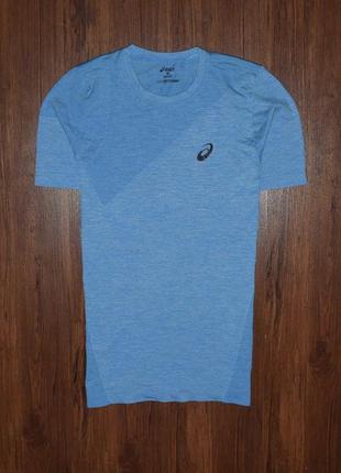 Asics motion dry t-shirt мужская спортивная футболка асикс