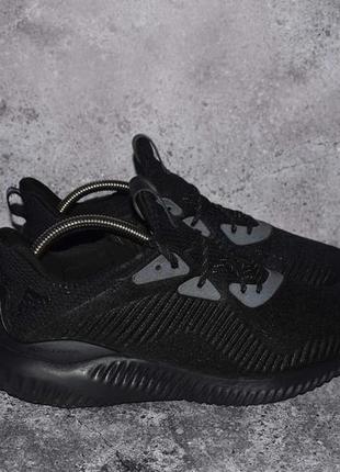 Adidas alphabounce triple black (мужские кроссовки ададас boost