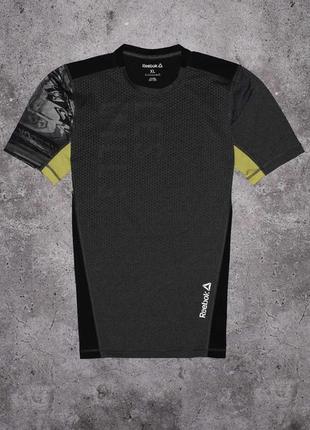 Reebok compression shirt (мужская компрессионная футболка рибок