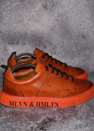 Melvin & hamilton bally sneakers (мужские кожаные кроссовки ке...