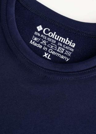 Термокомплект білизни кофта + штани  Columbia в темно синьому кол