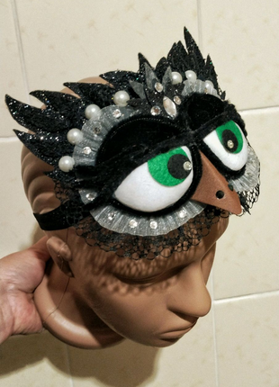 Карнавальна маска сова костюм сови совы
