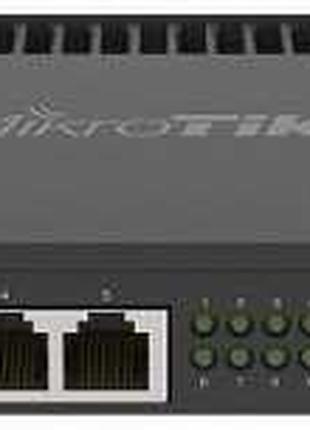 Маршрутизатор MikroTik RB4011iGS+RM (1xSFP+ cage, 10xGLAN, PoE...