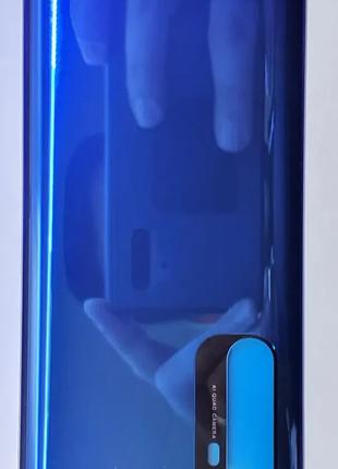 Крышка задняя Xiaomi Note 10 Lite синяя