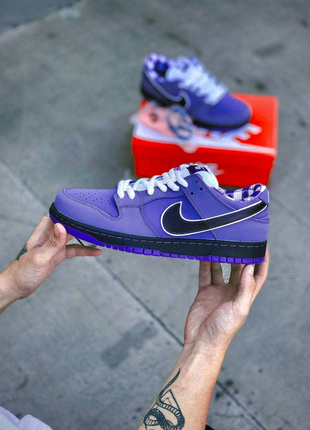 Чоловічі кросівки найк фіолетові 

♠️ Nike SB Dunk Low Violet Lob