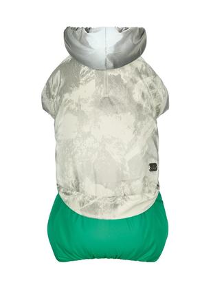 Зимовий костюм для собак Pet Fashion Man зелений розмір M