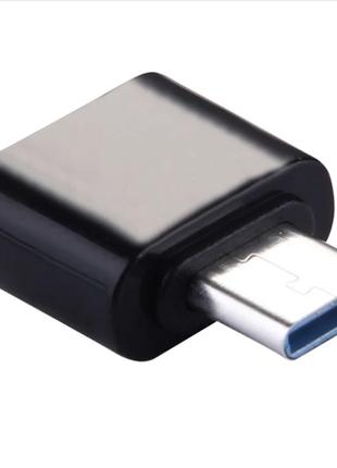 OTG Переходник USB Type C 3.1 для карт памяти Черный