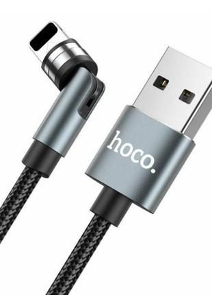 Магнитный кабель Hoco U94 2 в 1 / Lightning (Iphone) - USB / 5...