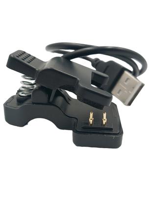 Универсальный USB кабель для зарядки смарт-часов / 2 Pin, 4 mm...