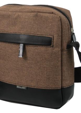 Мужская сумка через плечо Wallaby коричневая