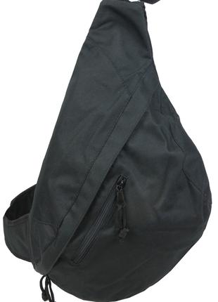 Рюкзак однолямочный 15L Portfolio черный