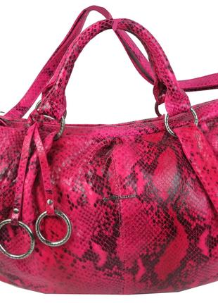 Женская сумка из натуральной кожи Giorgio Ferretti розовая