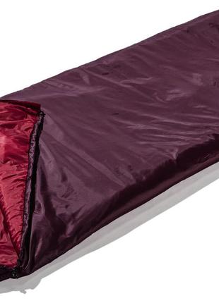 Летний спальный мешок Rocktrail Mummy бордовый
