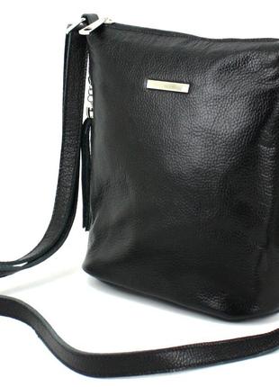 Женская сумка через плечо Borsacomoda черная