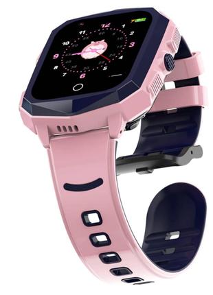 Дитячий розумний GPS годинник Wonlex KT20s Pink з відеодзвінко...
