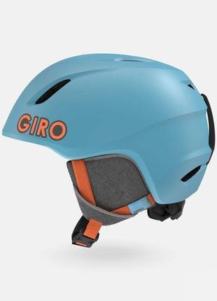 Шолом зим. Giro Launch дитячий (S (52-55.5см), метал. Iceberg)