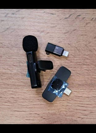 Новинка. Комплект петличних мікрофонів K9 2 штуки для Iphone та A