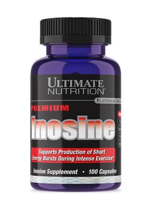 Натуральная добавка Ultimate Premium Inosine, 100 капсул