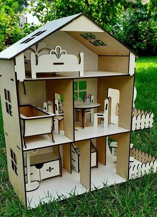 Ляльковий будиночок Будинок для Lol Дом для барби з меблями + ...