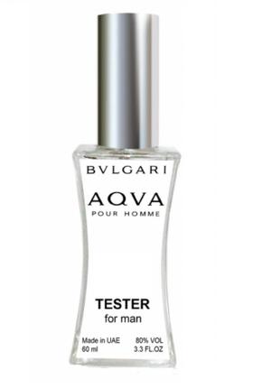 Bvlgari Aqva Pour Homme TECТЕР Premium Class чоловічий 60 мл