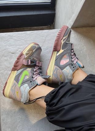 Кроссовки Nike air trainer 1 utility grey, pink