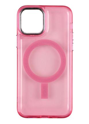 Чехол Spase Lollipop с Magsafe iPhone 14 Pink
