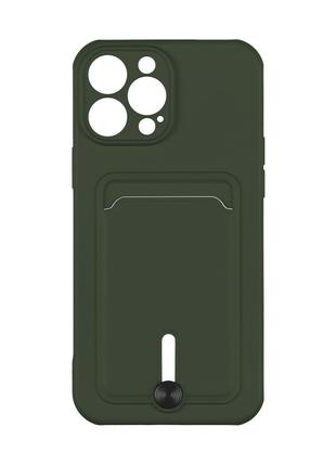 Чехол OtterBox Colorfull Pocket Card iPhone 12 Pro Max Atrovirens