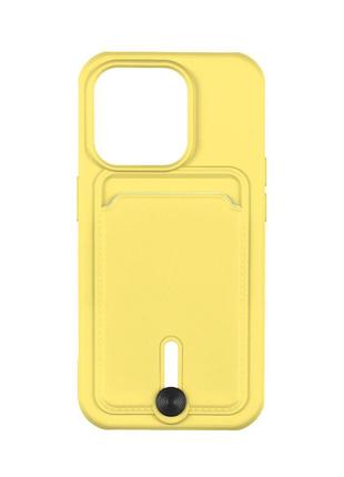 Чехол OtterBox Colorfull Pocket Card iPhone 15 Pro Yellow