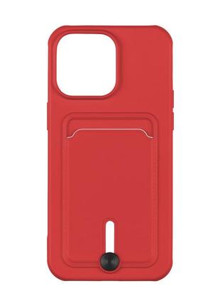 Чехол OtterBox Colorfull Pocket Card iPhone 15 Plus Red