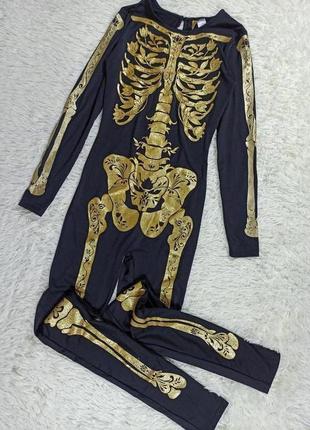 🔥🔥🔥 невероятный! костюм стрейч скелет 🔥🔥🔥