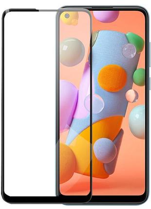 Защитное стекло для Samsung M115 Galaxy M11 (2020) Full Glue с...