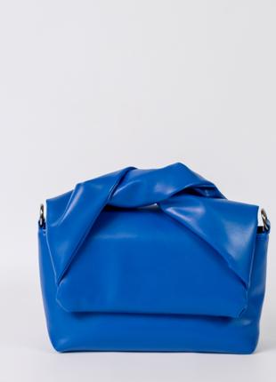 Женская сумка синяя маленькая сумочка синяя сумка синий клатч