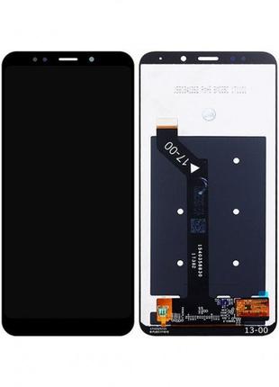 Дисплей (LCD) Xiaomi Redmi 5 Plus с сенсором черный оригинал