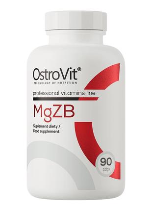 Стимулятор тестостерона OstroVit MgZB, 90 таблеток