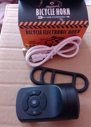 Электронный звонок/сигнализация с USB зарядкой для вело/самоката