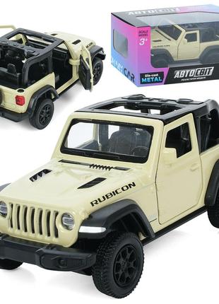 Машина металева інерційна Jeep Wrangler Rubicon 2021 AS-3125