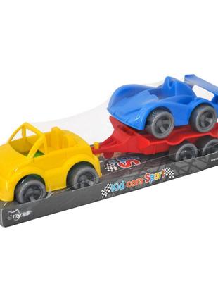 Набор автомобилей "Kid cars Sport" 3 эл на планшетке