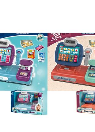 Кассовый аппарат игрушечнй с калькулятором и весами CF8521-25