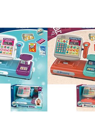 Кассовый аппарат игрушечнй с калькулятором и весами CF8522-26