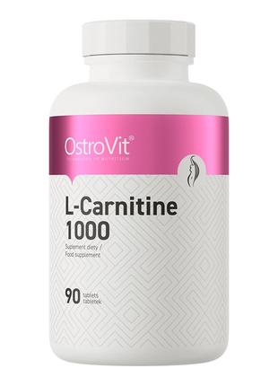 Жиросжигатель OstroVit L-Carnitine 1000, 90 таблеток