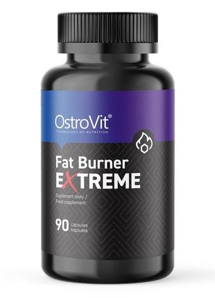 Жироспалювач OstroVit Fat Burner Extreme, 90 капсул