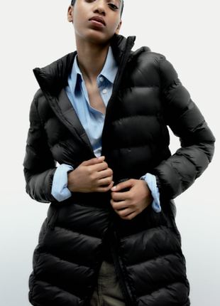 Ідеальна подовжена куртка пальто zara розмір хл оригінал