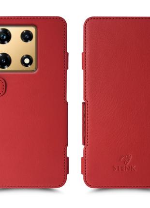 Чехол книжка Stenk Prime для Infinix Note 30 Pro Красный