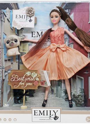 Кукла барби тип Emily с аксессуарами в коробке куклы – 29 см