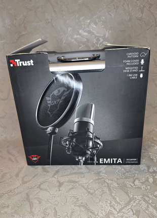 Мікрофон Trust GXT 252 Emita Streaming Microphone